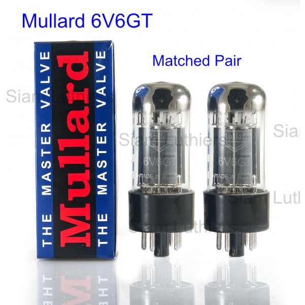 Mullard 6V6GT Matched Quad Mullard 6V6GT Matched Quad